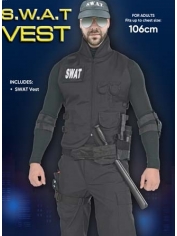 Swat Vest Standard - Police and Army Costume